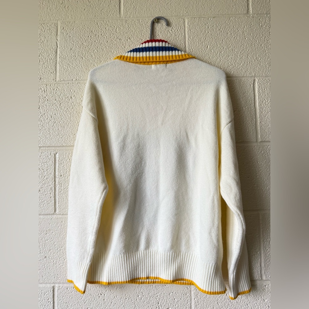 Mickey Mouse Varsity Sweater Pullover Men’s Small Preppy Macy’s Exclusive Disney - Picture 5 of 5